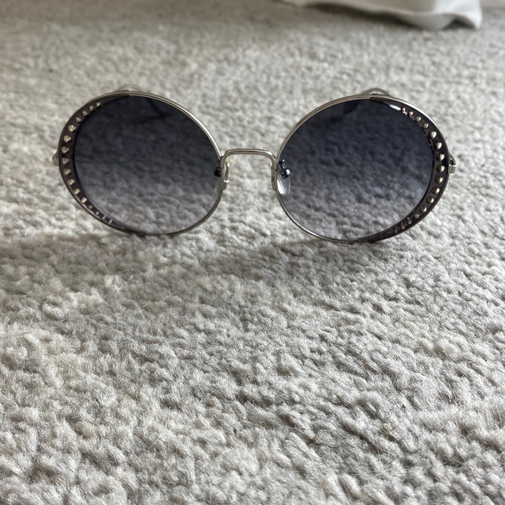 Alexandra McQueen studded sunglassss